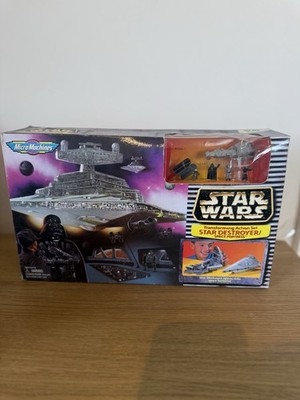 1998 Star Wars Transforming Action Set Star Destroyer/Space Fortress