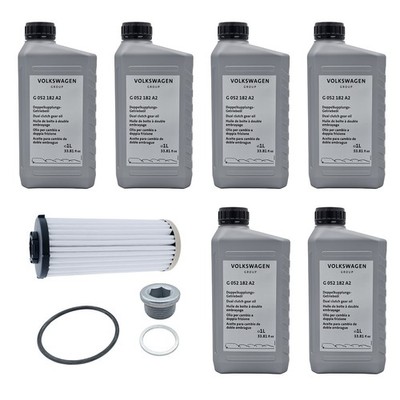 VW DSG DQ500 6L Getriebeöl Set Audi Skoda Cupra Getriebefilter Dichtung Satz
