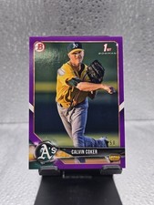 2018 Bowman Draft Paper Calvin Coker Purple 1st Bowman 140/250!