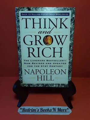 Think And Grow Rich Napoleon Hill Paperback Self-Help - Image 1 of 2