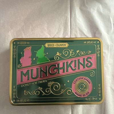 Dunkin Donuts Wicked Munchkins Tin - BRAND NEW - Fall 2025 - Limited Edition