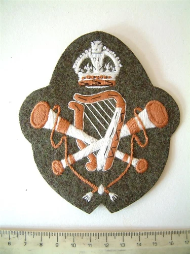 WW1 British Army Musician Sleeve Badge Patch Military Marching Band