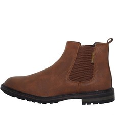 Ben Sherman Herren Vincent Chelsea Boots Braun NEU Gr.43