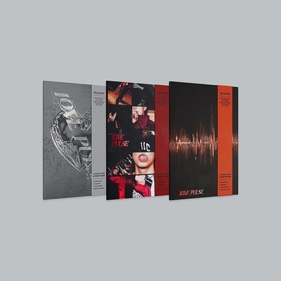 TREASURE [LOVE PULSE] 3rd Mini Album CD-R+Photo Book+Band+Poster+13 Card+Holder