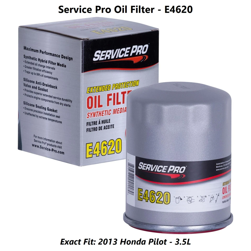 2013 Honda Pilot 3.5L Complete Oil, Air & Cabin Filter Kit (0W-20) - Image 3 of 4