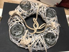 Dell Adventskranz Kerzenständer zum Aufhängen oder Mittelstück Weihnachten