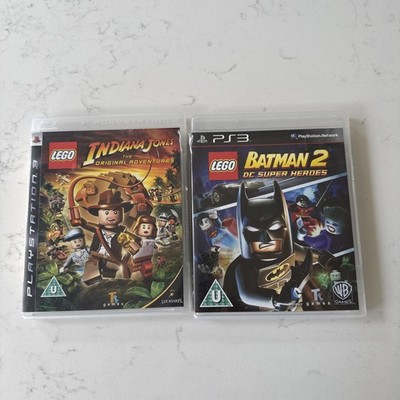 Lego Indiana Jones The Original Adventures & Batman 2 DC Super Heroes PS3 Konvolut