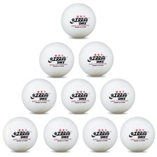3-Star Table Tennis Balls Pack of 10 White Ping Pong Balls Premium40 Tourn...