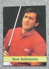 1993 Fax Pax Famous Golfers - Seve Ballesteros #2