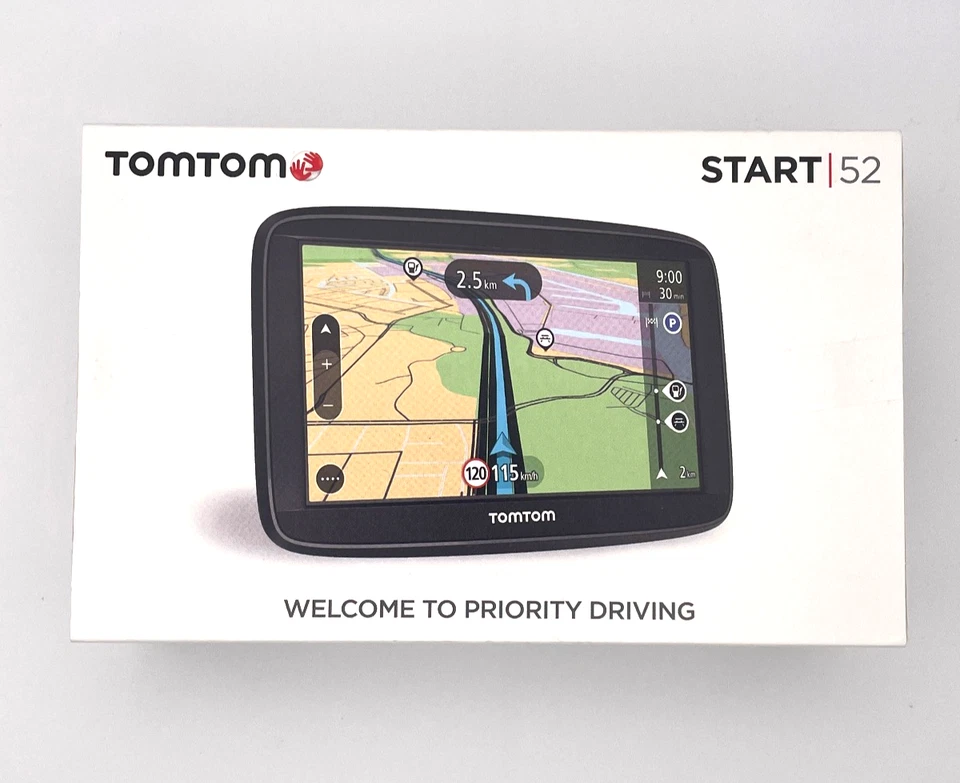 TomTom Start 52 M CE 19 Europa Länder Lifetime 3D Maps Tap & GO GPS XXL Navi WOW - Bild 4 von 4