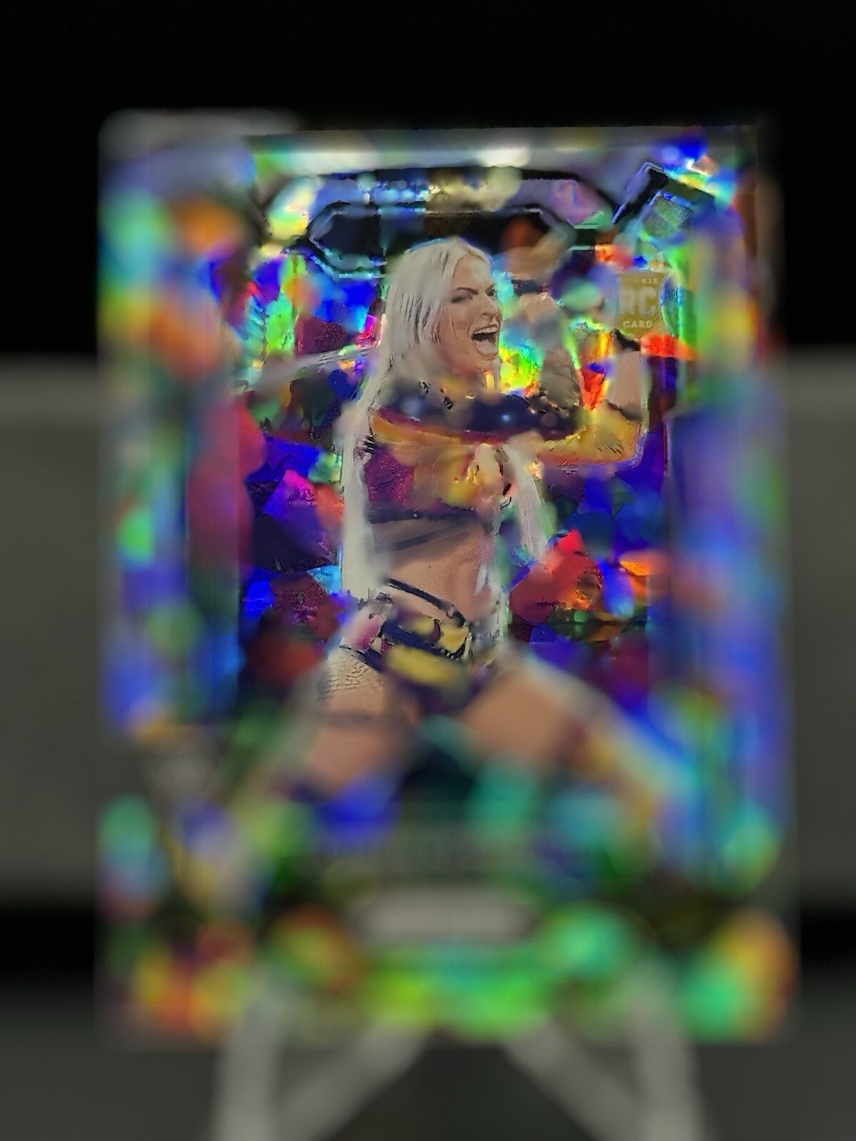Karmen petrovic rc 2024 Panini Prizm WWE - Ice Prizm #107