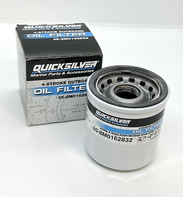 Mercury Outboard Oil Filter 35-8M0162831 Replaces 35-8M0162832 | eBay