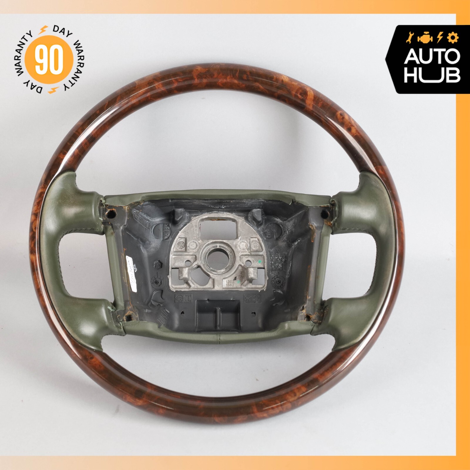03-10 Bentley Continental GTC GT Flying Spur Driver Steering Wheel Wood OEM