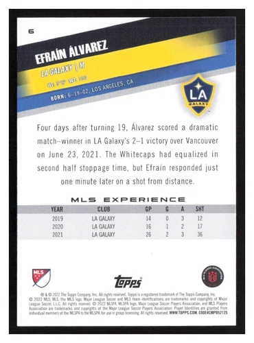 2022 Topps MLS #1-200 Base cards Pick Your Card(s) Complete Your Set - Picture 11 of 347