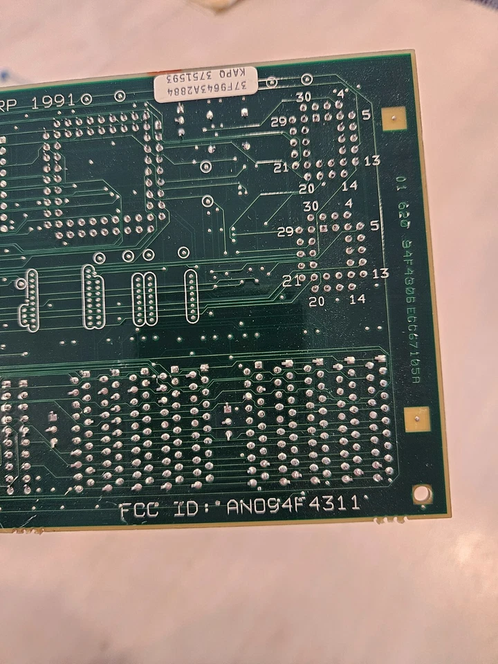 IBM ISDN Interface Coprocessor Card - 94F4306 from 1991 - Excellent Condition - Image 2 of 4