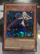 Yugioh, Sky Striker Ace - Raye - DASA-EN029 - Super Rare - 1st Edition