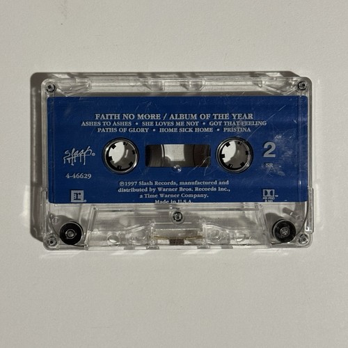 Faith No More Album of the Year Cassette Tape Album 1997 OG USA Rewind - Picture 5 of 6