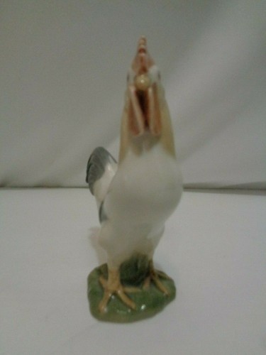 Bing & Grondahl Pottery Denmark Rooster Chicken Figurine 4.75 inch - Picture 4 of 9