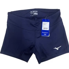 Mizuno Victory 3.5" Inseam Volleyball Short Size Medium In Navy