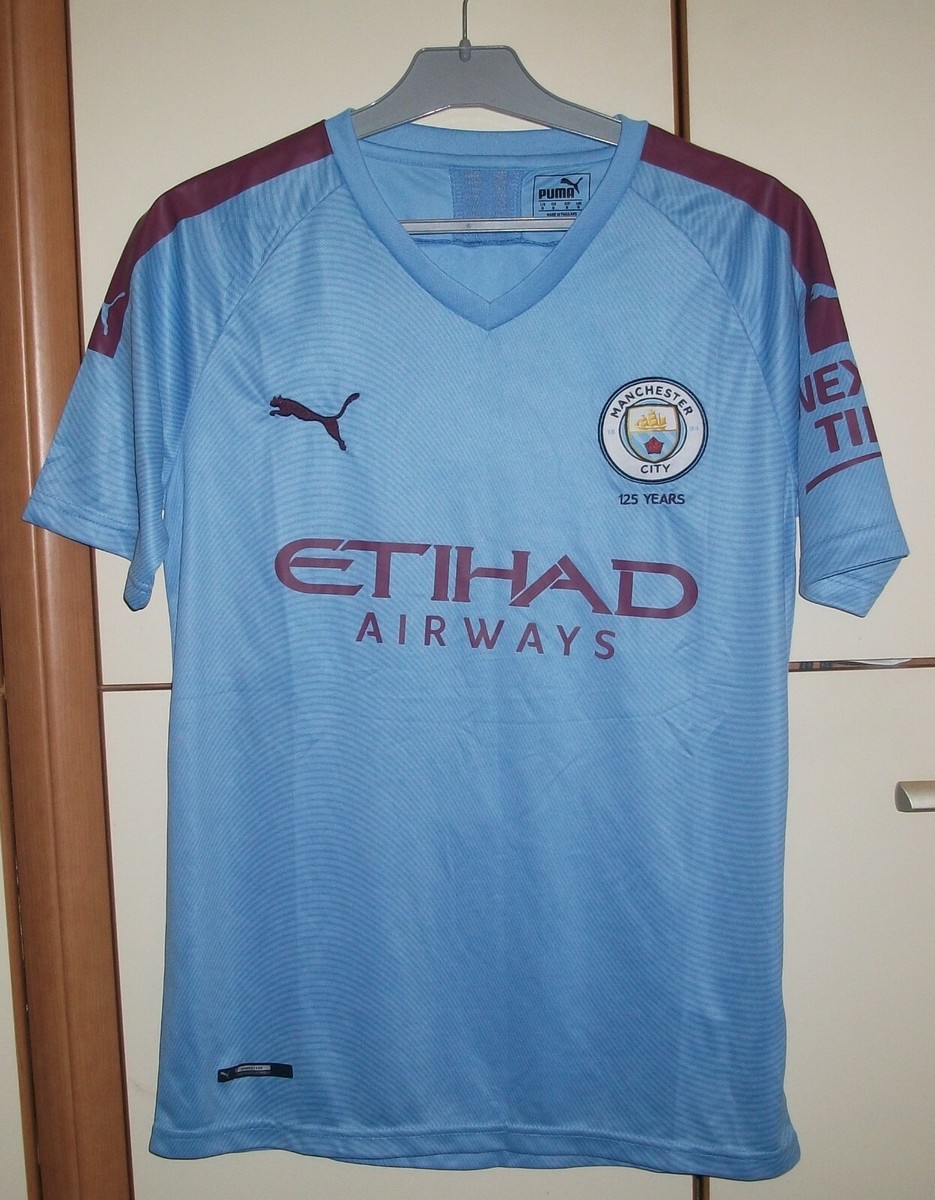 Manchester City 2019 - 2020 Home football shirt jersey Puma size S