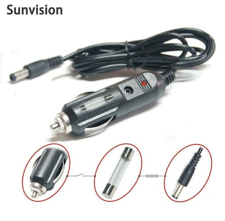 12v to 24v converter cigarette lighter Universal 12V/24V Car Cigarette Lighter Charger Cord Power Adapter DC Plug 2m