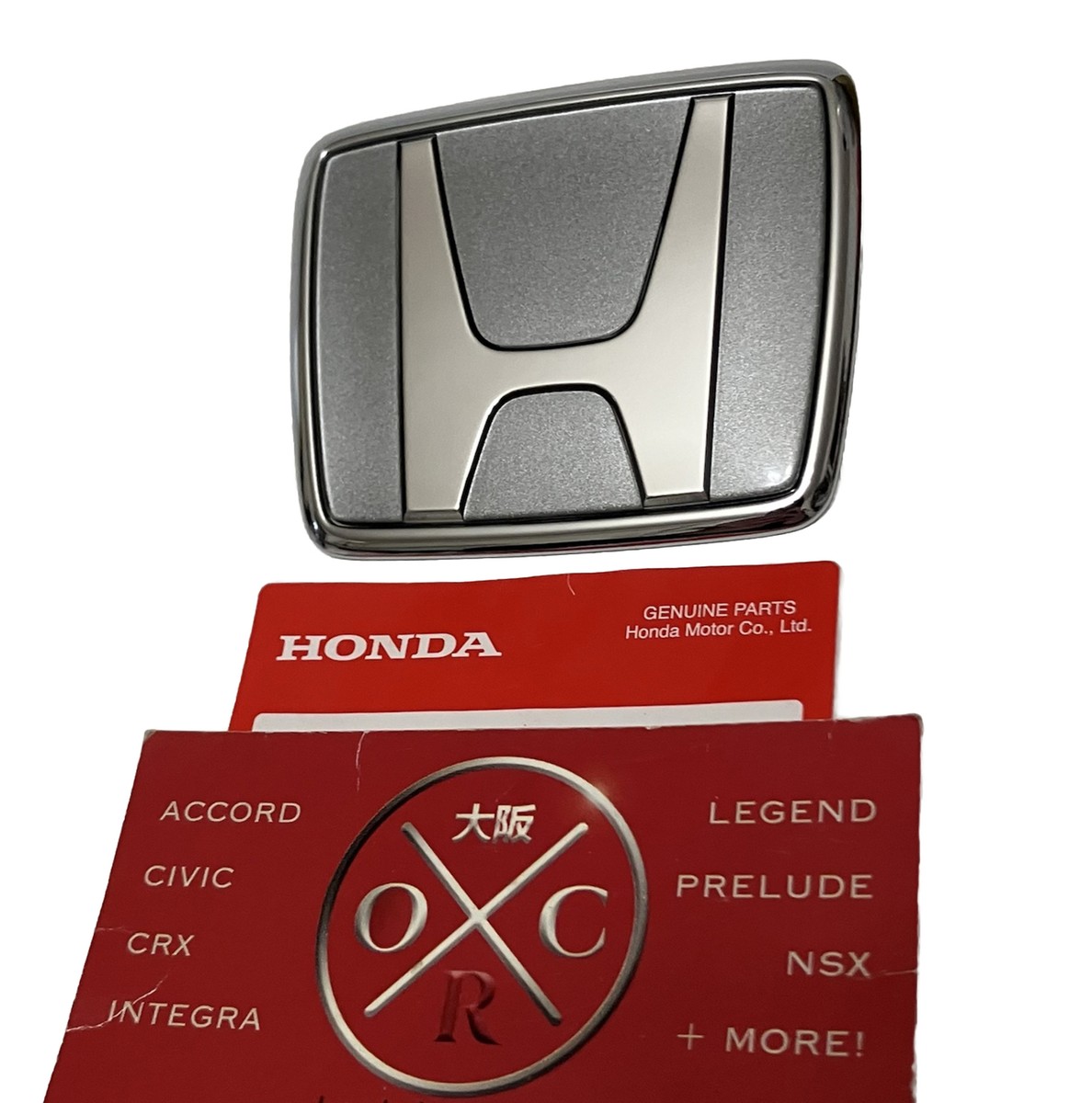 Genuine OEM 91-01 Honda NSX JDM Front Bumper Emblem Badge Acura