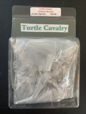 Eureka Minis Historical Minis 28mm Fantasy Turtle Cavalry Alligator Mounts