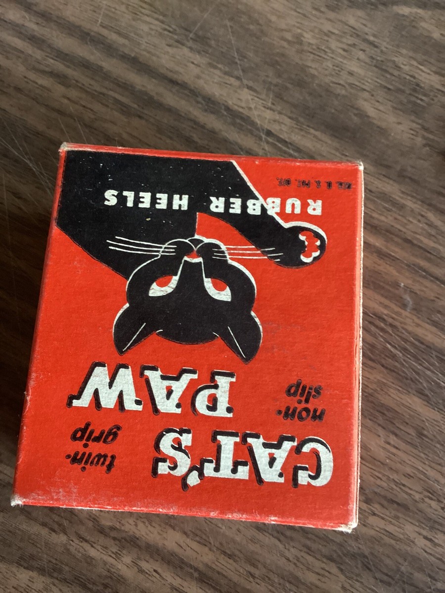 キャッツポウヒールBOX Vintage Cats Paw Heel Tip Storage Box W/ Parts | eBay