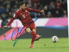 Bayern Munich Robert Lewandowski Signed Autographed Signed 8x10 Photo COA #2