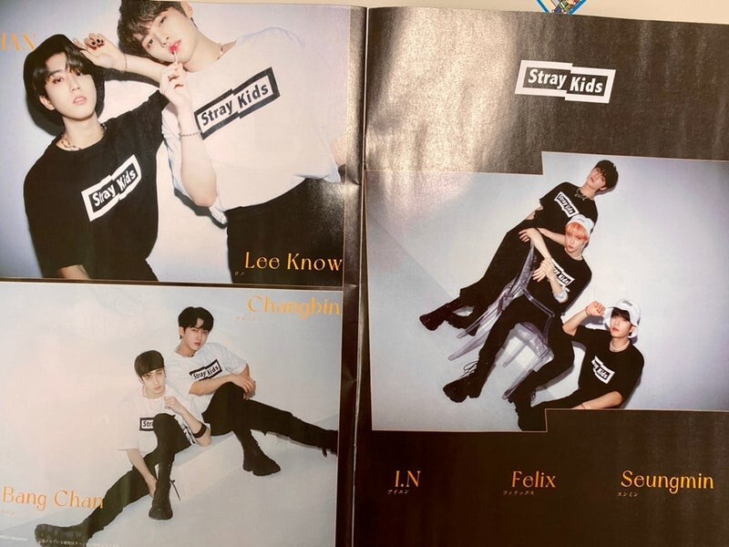 Stray Kids x WEGO collaboration free magazine July issue Stray Kids x WEGO collaboration free magazine July issue