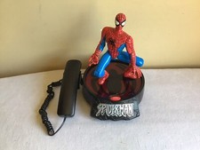 2004 KNG America Marvel Spiderman Singing Talking Moving Landline Telephone