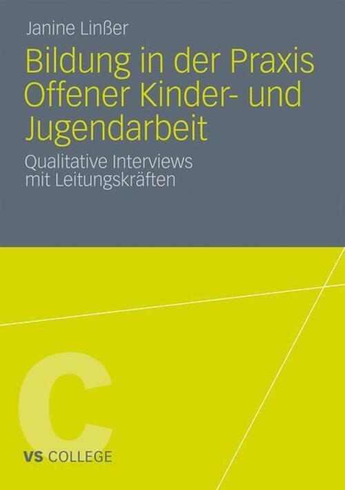 Thumbnail - Bildung In Der Praxis Offener Kinder- Und Jugendarbeit Janine Linßer