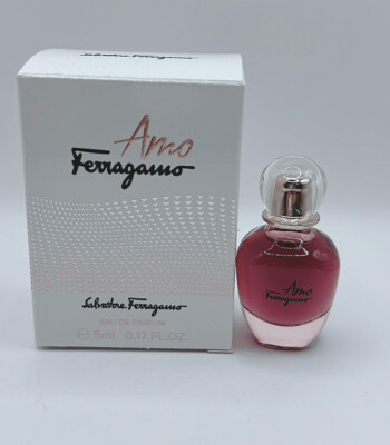 Huq！　Amo Ferragamo 100ml 香水 箱入り SALVATORE FERRAGAMO-“AMO” MINI/TRAVEL Splash Dabber- 0.17 oz.-(NEW