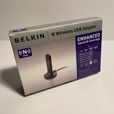 Belkin N Wireless USB Network Adapter F5D8053 v3 z528 Thumb Stick Indicator LED