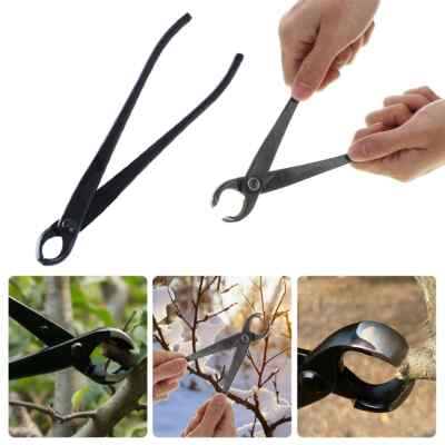 8.27in Concave Mower Professional Bonsai Tools Plant Pruner Round Edge Cutter