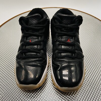 Nike Air Jordan 11 Retro Low Sz 5 Youth Black White Basketball