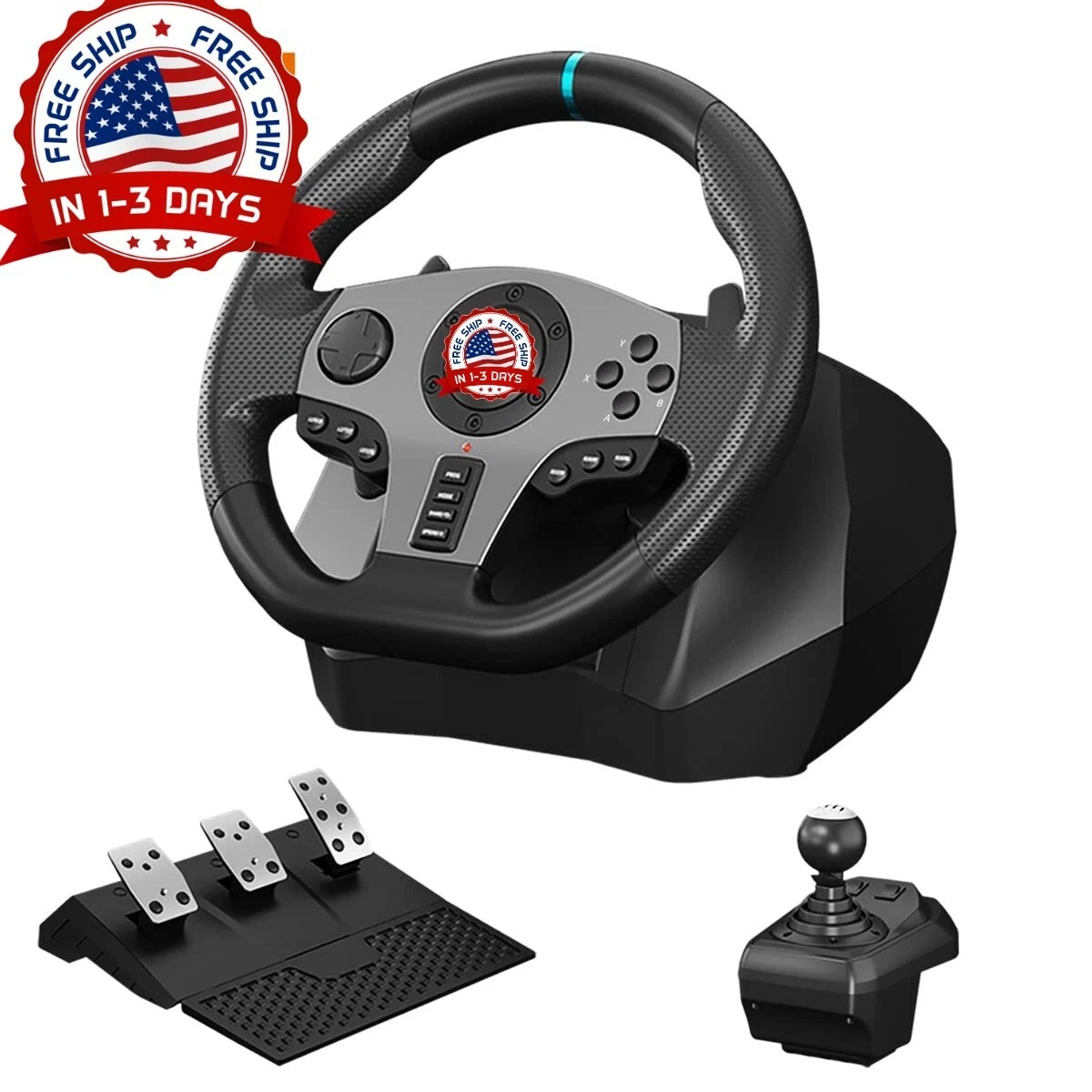 Krom K-Wheel - Comprar volante + pedales PC/PS3/PS4/Xbox barato