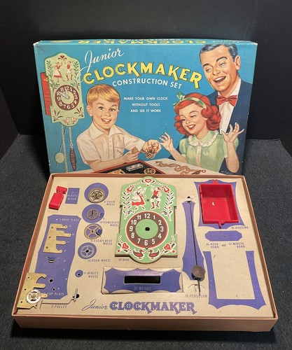 Junior Clockmaker Construction Set Make Your Own Clock Kit with ...