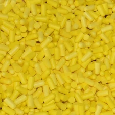 100x Foam Earplugs Sleeping Travel Reading Noise Reduction 32db Yellow 50 pairs