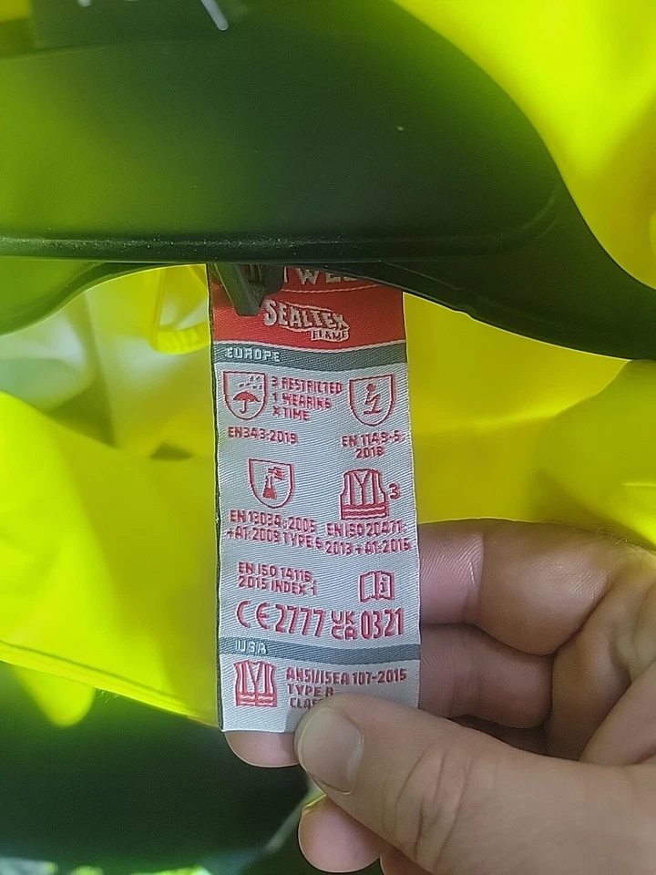 Chaqueta de seguridad PORTWEST UH440 -- ANSI 107 Clase 3 -- Talla L Foto 2 de 3