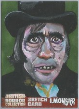 British Horror Collection Sketch Card created by Jason Brower [ 3 ]