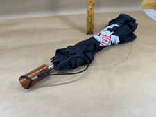 CINEMAX Umbrella 37  Advert Black Premium TV Channel Wood Handle