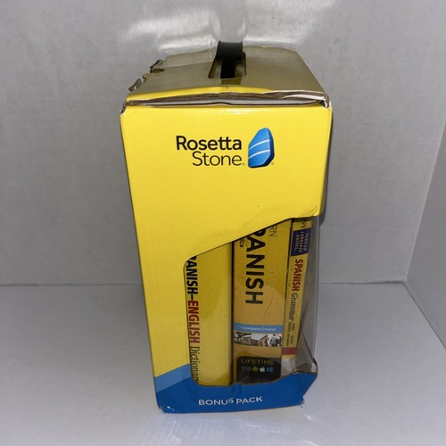 Rosetta Stone Spanish Bonus Pack Bundle Lifetime Online Access + Grammar - Picture 5 of 10