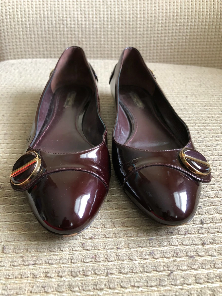 Louis Vuitton Women s Dark Wine Red Shoes Size EU40 US 9.5