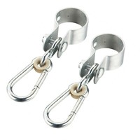 2Er Set Schaukelschelle Ø 50 Mm Verzinkt Karabiner Schaukelhaken Schaukelgelenk
