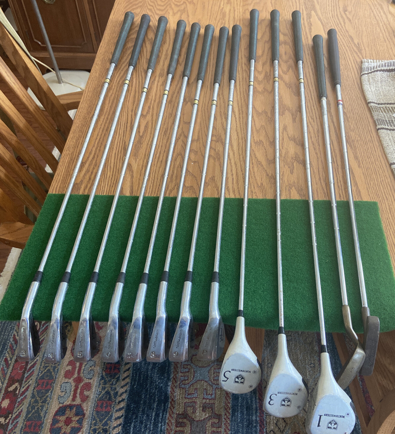 Northwestern JC Snead Personal 13 Club Full Set 135W, 3P, Chipper