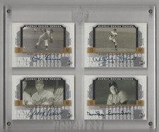 2001 UPPER DECK SUBWAY SERIES HEROES AUTOGRAPHS HAWAII XVI TRADE SHOW read below