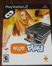 EyeToy: Play - PS2 - complete  *Black Label* NO digital camera