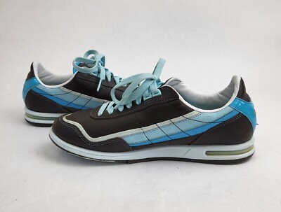 Pastry by Angela And Vanessa Simmons Leather Sneaker Blue 2001 Size 10 