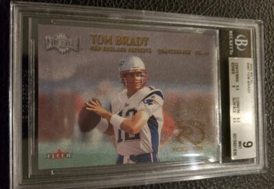 2000 Fleer BGS 9 MINT "Rare Metal Rookies" #267 Tom Brady, Patriots | eBay 2000 Fleer BGS 9 MINT "Rare Metal Rookies" #267 Tom Brady, Patriots | eBay